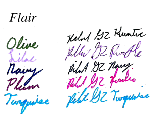 Papermate flair colors part 3