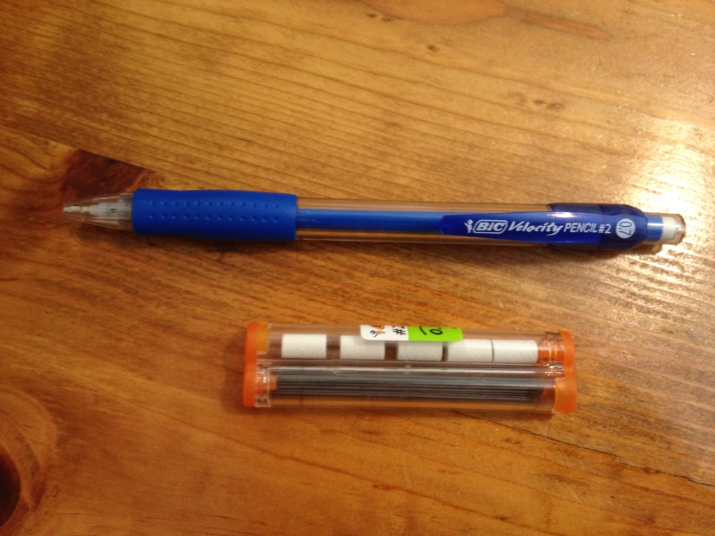 Review – Bic Velocity Mechanical Pencil