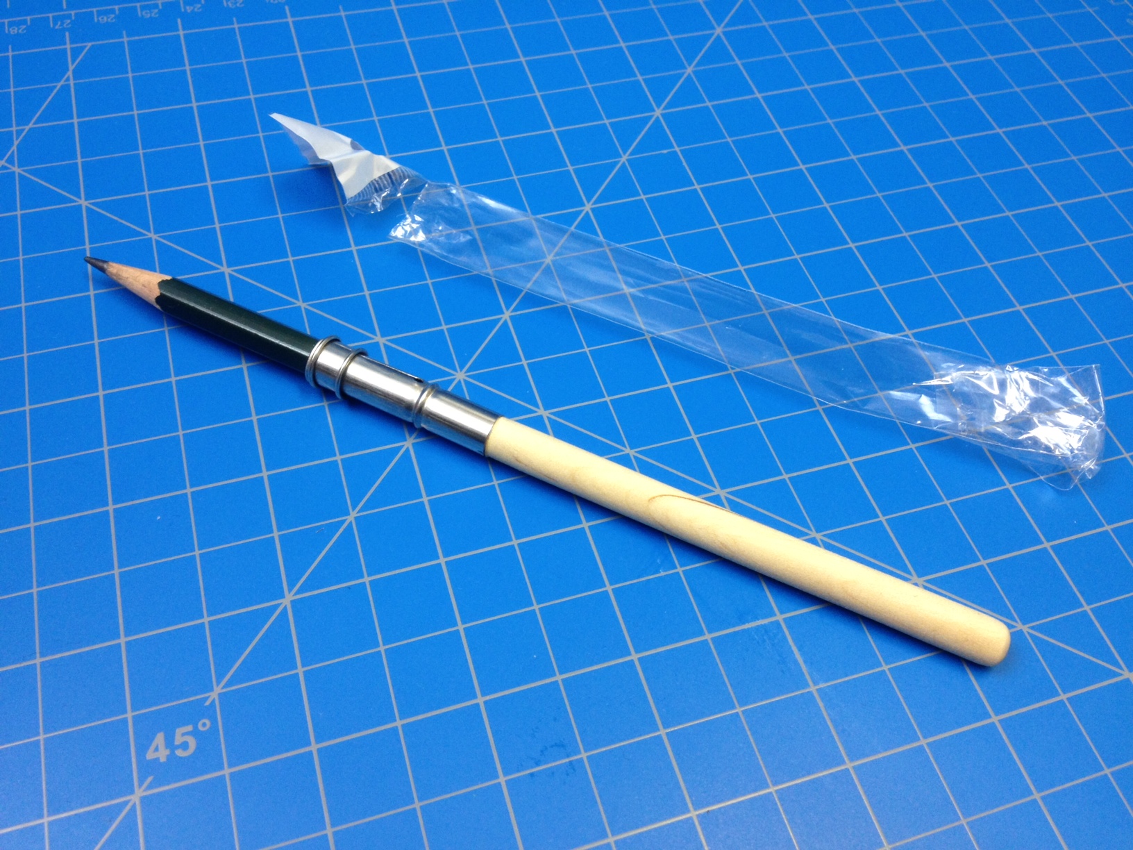 wooden pencil extender — stück in the studio